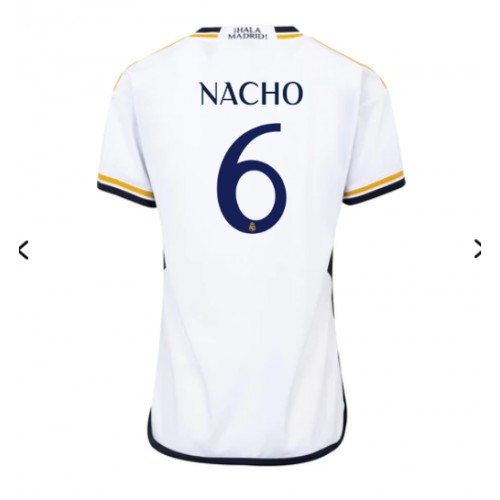 Maillot de foot Real Madrid Nacho #6 Domicile Femmes 2023-24 Manches Courte